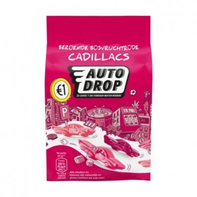 Autodrop Bosvruchtrode cadillacs